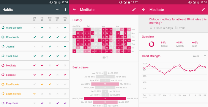 6 щоденних трекерів для формування нових звичок