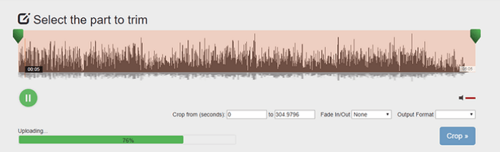 5 онлайн сервісів для обрізки і редагування музики